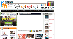 Desktop Screenshot of haber-televizyon.com